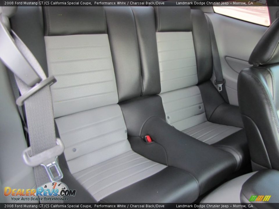 Charcoal Black/Dove Interior - 2008 Ford Mustang GT/CS California Special Coupe Photo #15