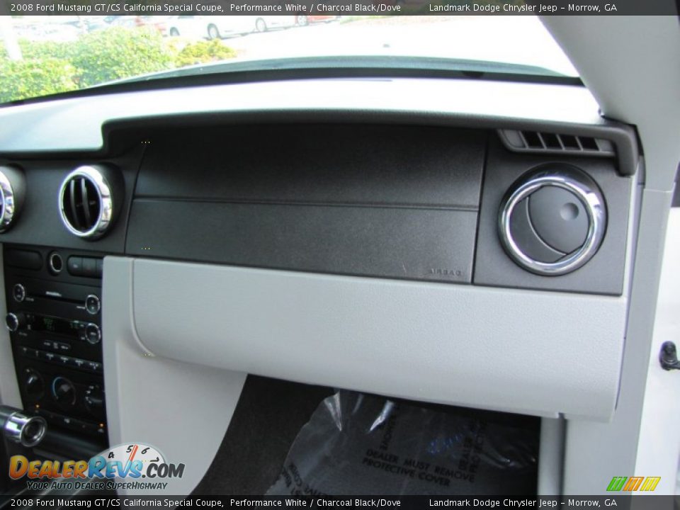 2008 Ford Mustang GT/CS California Special Coupe Performance White / Charcoal Black/Dove Photo #19