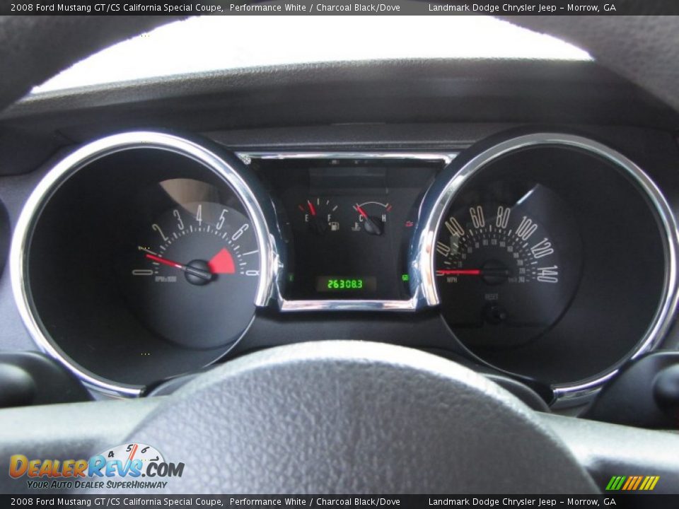 2008 Ford Mustang GT/CS California Special Coupe Gauges Photo #21