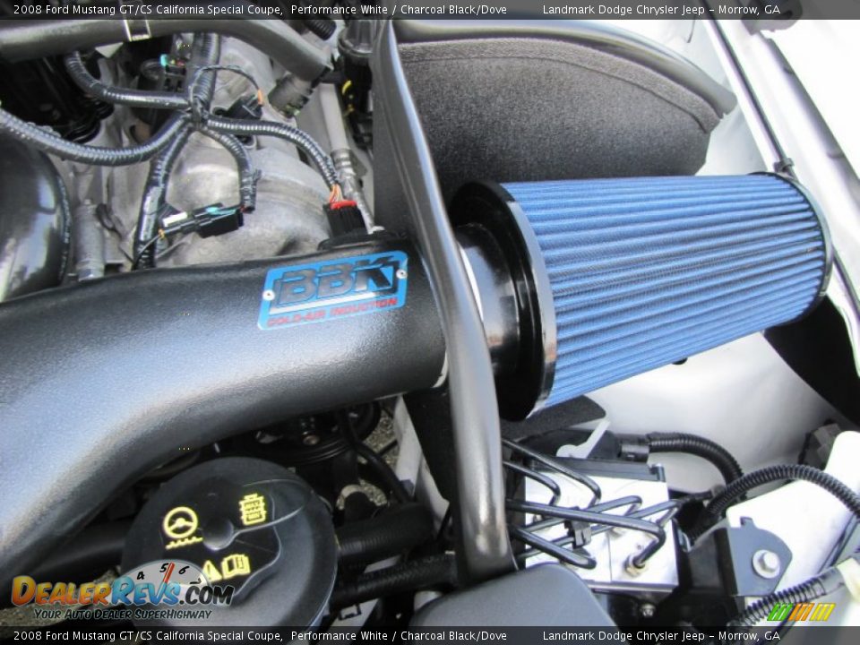 2008 Ford Mustang GT/CS California Special Coupe Performance White / Charcoal Black/Dove Photo #26