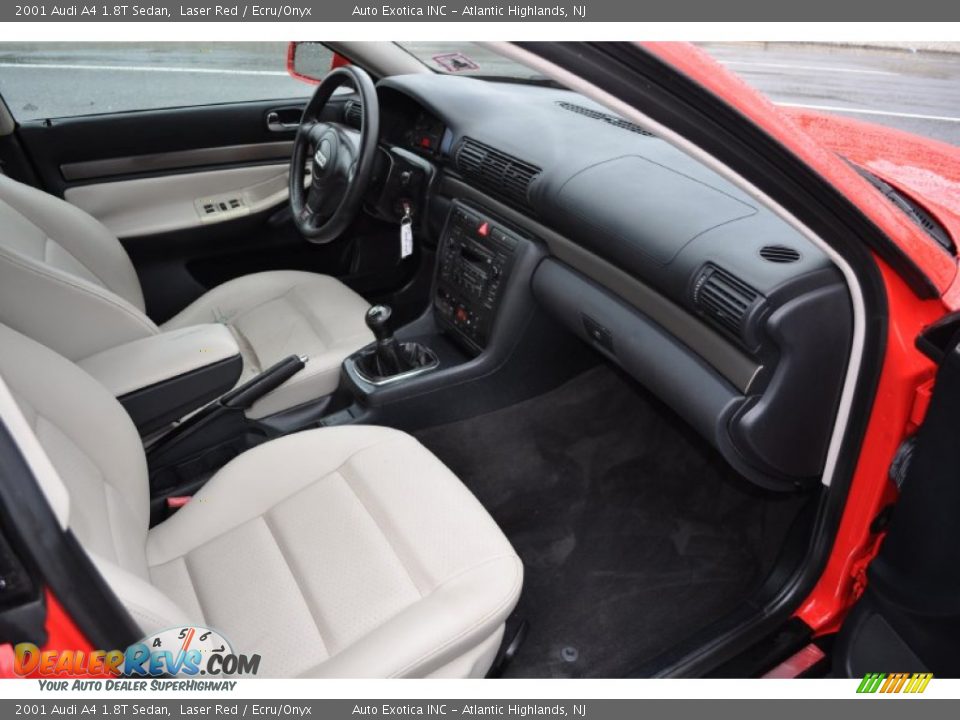 Ecru/Onyx Interior - 2001 Audi A4 1.8T Sedan Photo #7