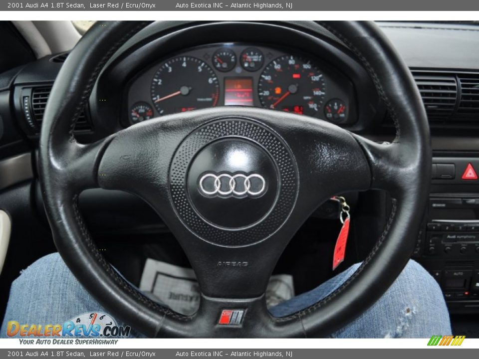 2001 Audi A4 1.8T Sedan Steering Wheel Photo #10