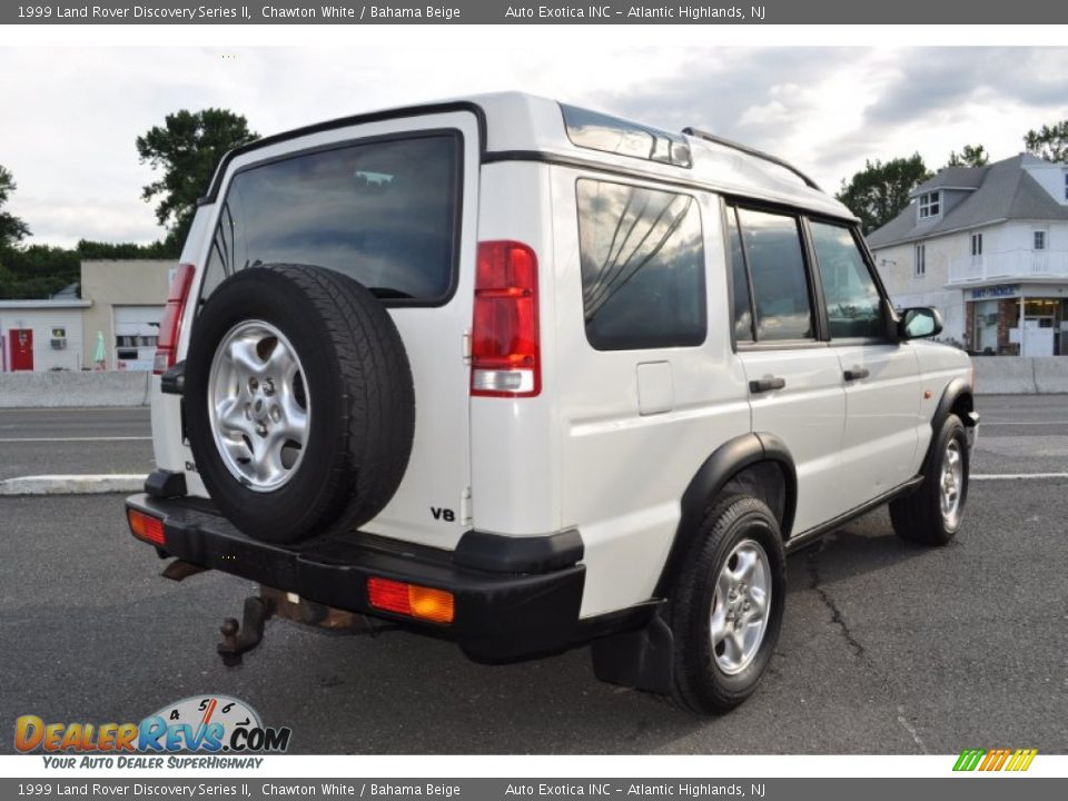 1999 Land Rover Discovery Series II Chawton White / Bahama Beige Photo #3