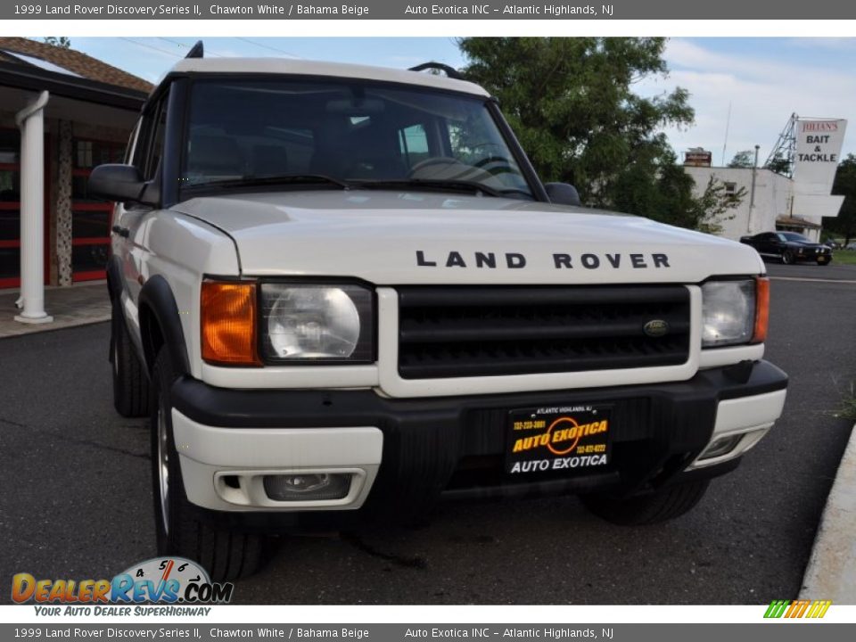 1999 Land Rover Discovery Series II Chawton White / Bahama Beige Photo #4