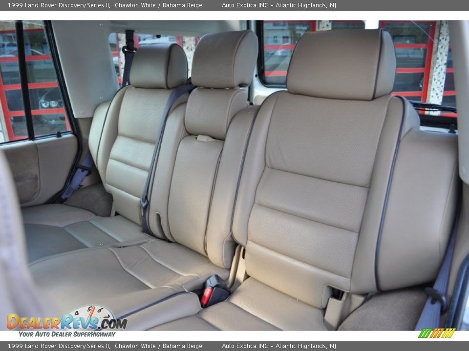 1999 Land Rover Discovery Series II Chawton White / Bahama Beige Photo #6