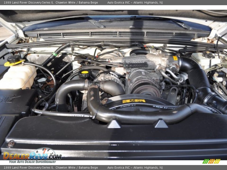 1999 Land Rover Discovery Series II Chawton White / Bahama Beige Photo #9