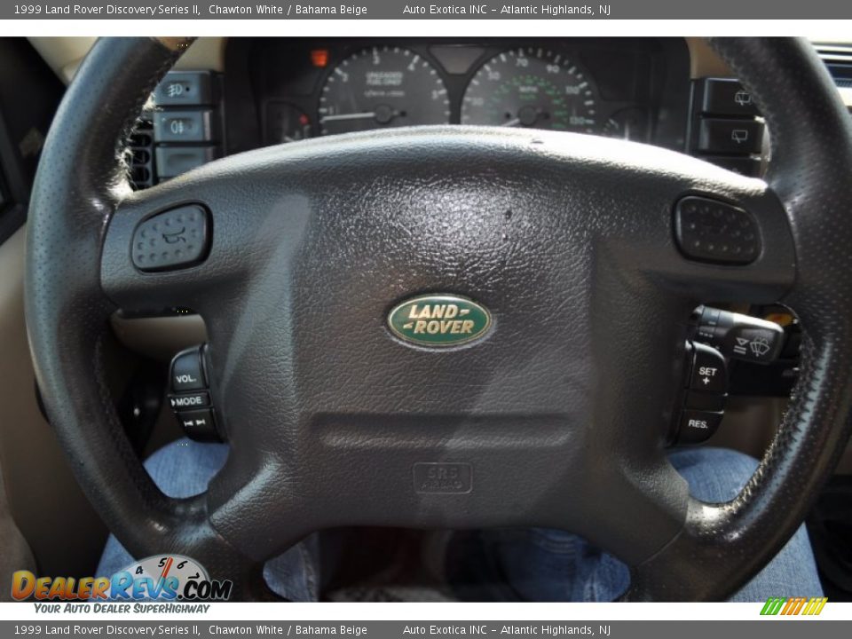 1999 Land Rover Discovery Series II Chawton White / Bahama Beige Photo #10
