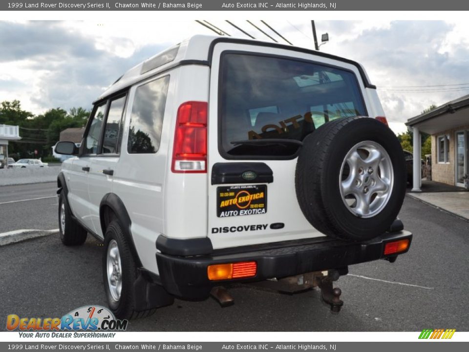 1999 Land Rover Discovery Series II Chawton White / Bahama Beige Photo #28