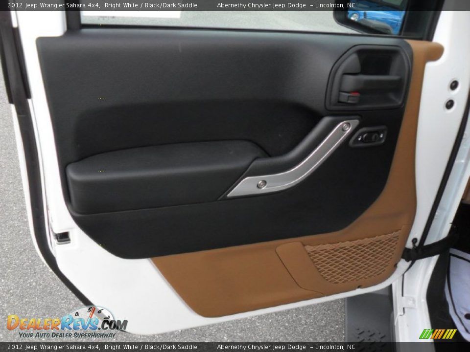 Door Panel of 2012 Jeep Wrangler Sahara 4x4 Photo #9