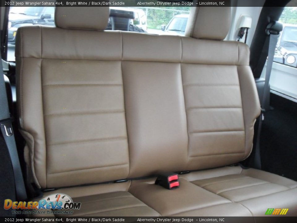 Black/Dark Saddle Interior - 2012 Jeep Wrangler Sahara 4x4 Photo #18