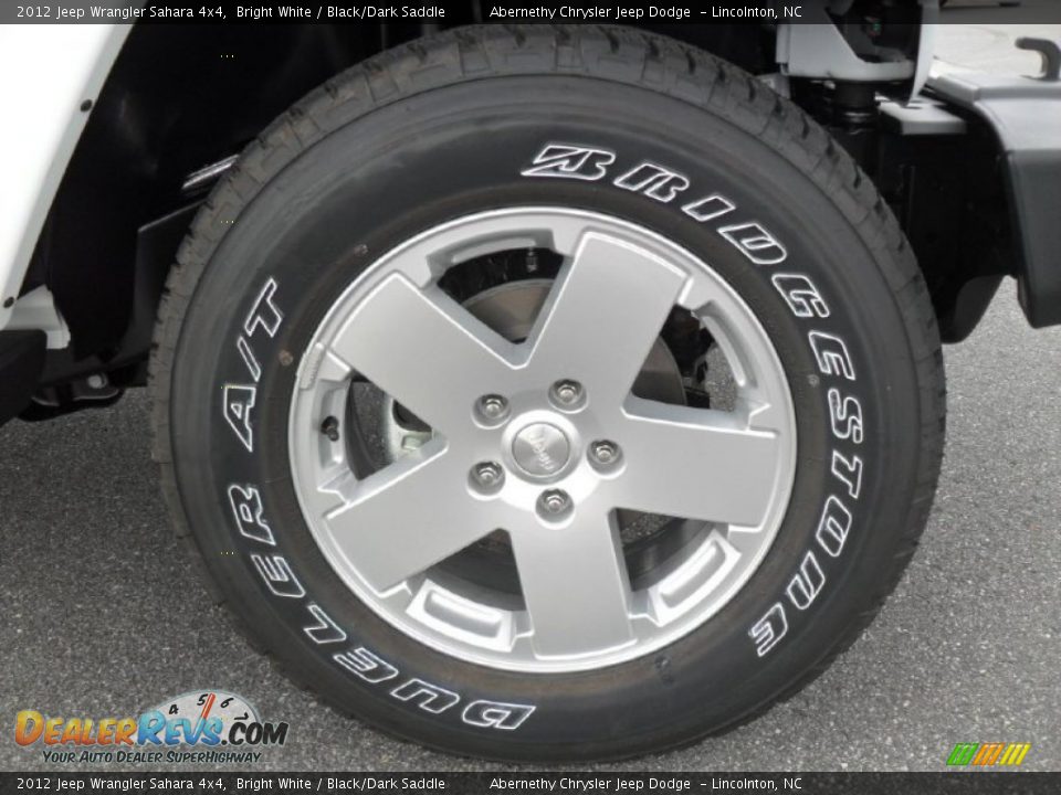 2012 Jeep Wrangler Sahara 4x4 Wheel Photo #23