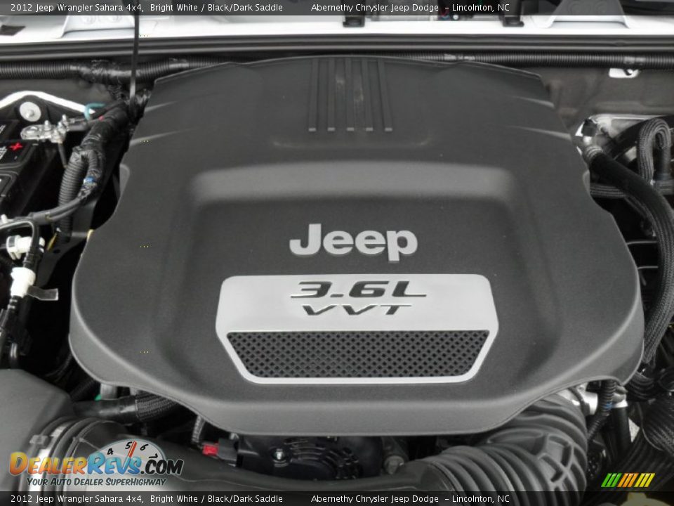 2012 Jeep Wrangler Sahara 4x4 3.6 Liter DOHC 24-Valve VVT Pentastar V6 Engine Photo #24