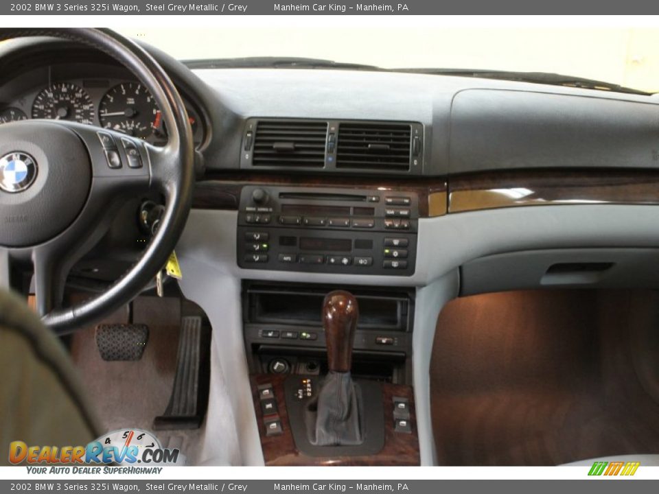 2002 BMW 3 Series 325i Wagon Steel Grey Metallic / Grey Photo #5