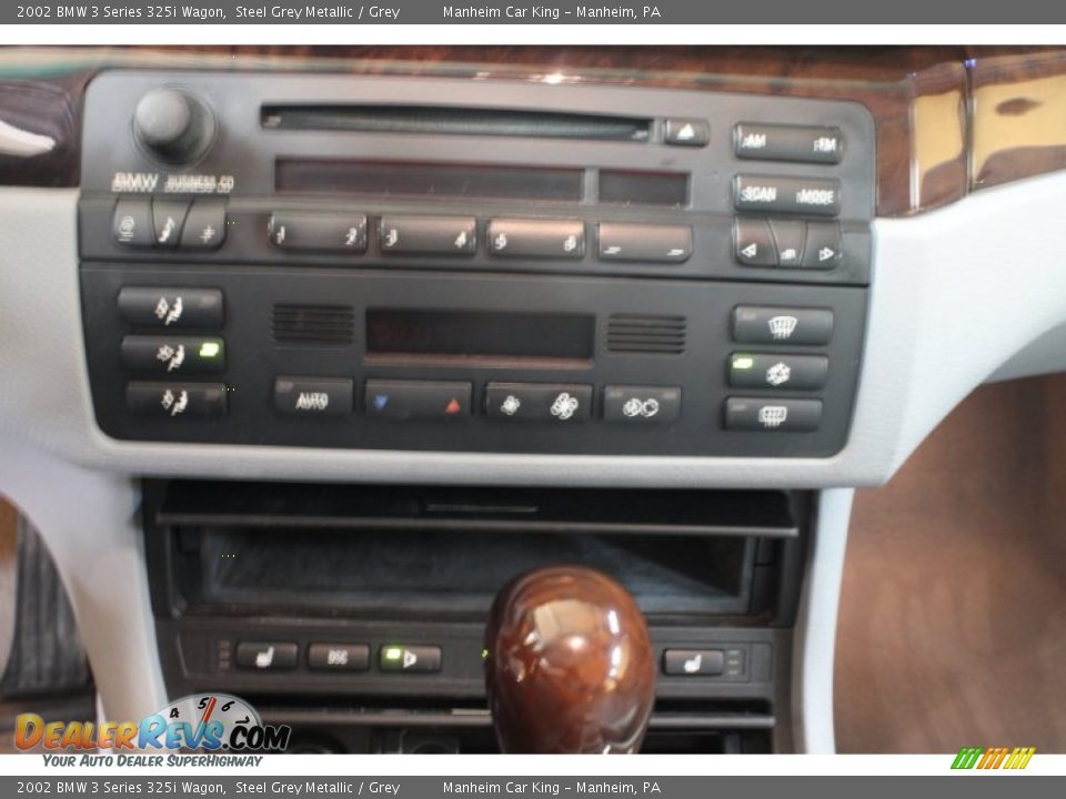2002 BMW 3 Series 325i Wagon Steel Grey Metallic / Grey Photo #6