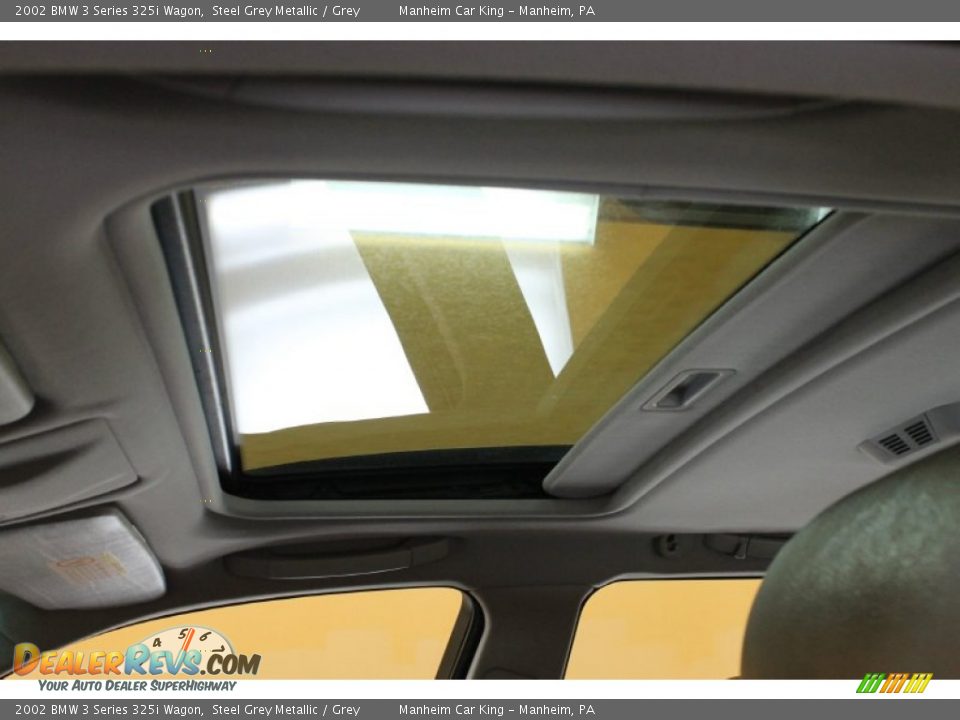 2002 BMW 3 Series 325i Wagon Steel Grey Metallic / Grey Photo #8