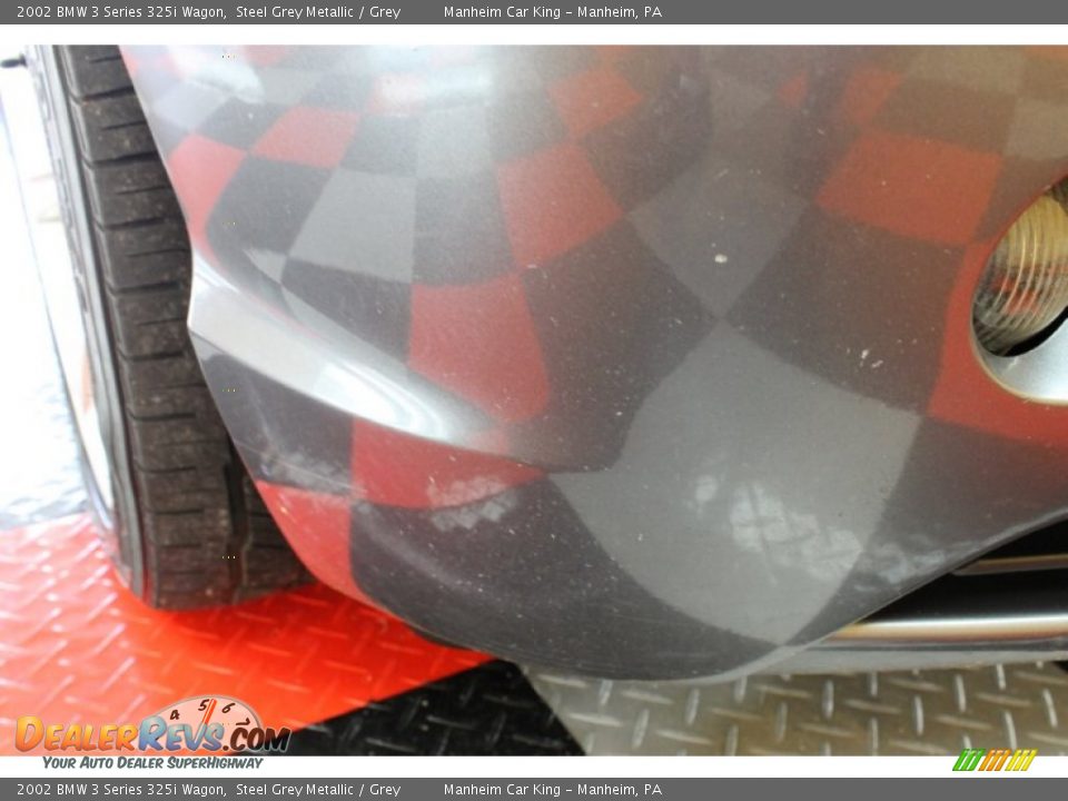 2002 BMW 3 Series 325i Wagon Steel Grey Metallic / Grey Photo #23