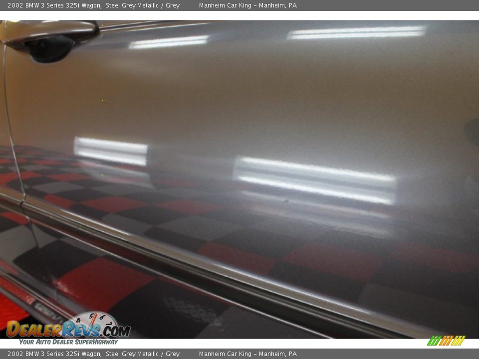 2002 BMW 3 Series 325i Wagon Steel Grey Metallic / Grey Photo #26