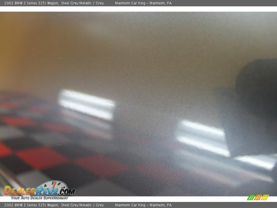 2002 BMW 3 Series 325i Wagon Steel Grey Metallic / Grey Photo #27