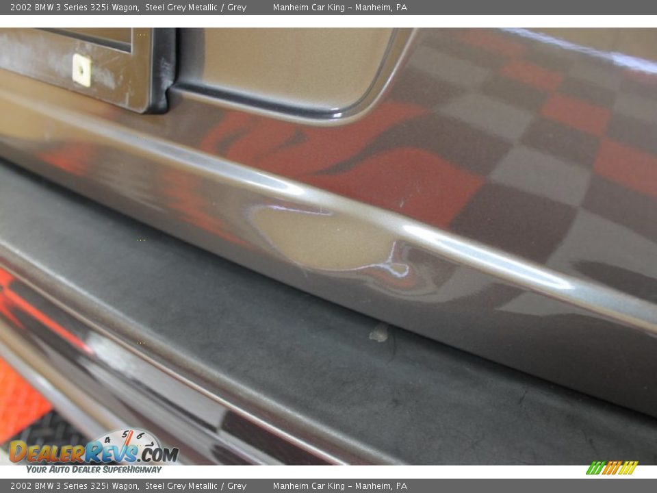 2002 BMW 3 Series 325i Wagon Steel Grey Metallic / Grey Photo #29