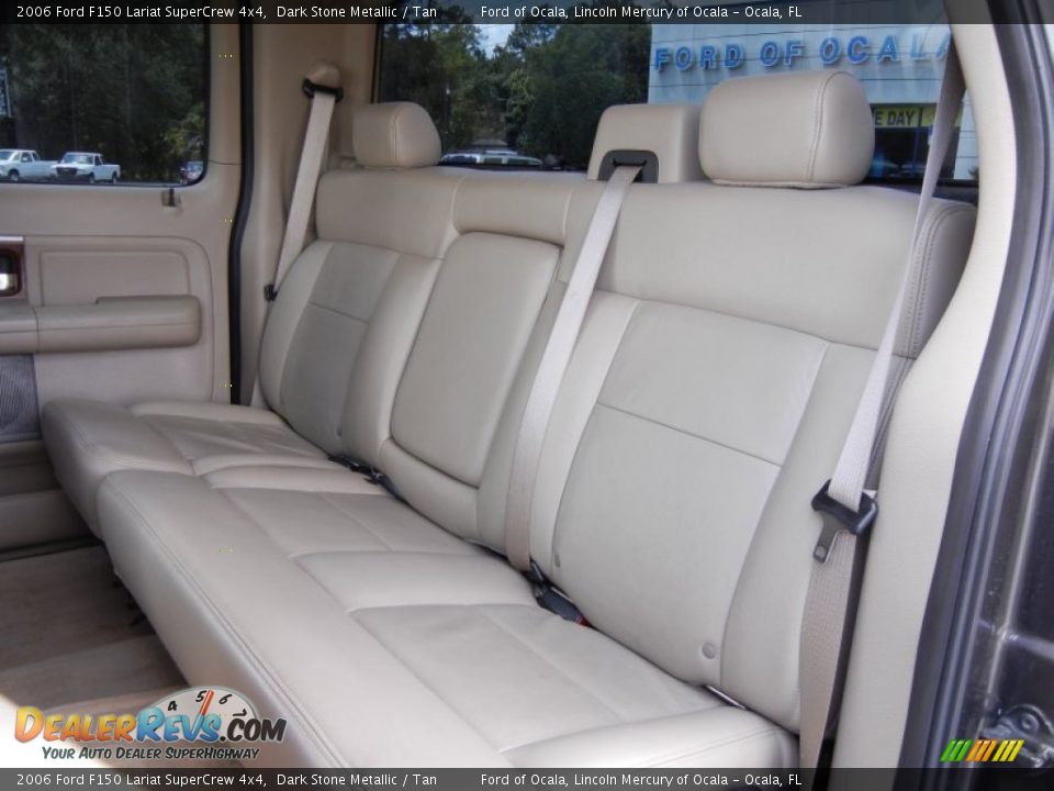 2006 Ford F150 Lariat SuperCrew 4x4 Dark Stone Metallic / Tan Photo #20