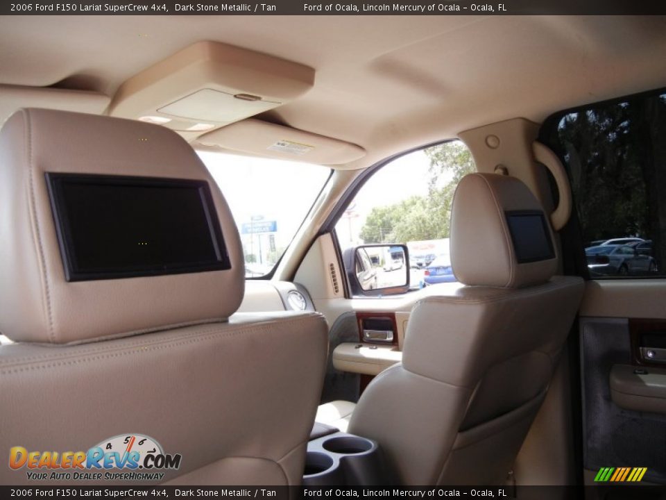 2006 Ford F150 Lariat SuperCrew 4x4 Dark Stone Metallic / Tan Photo #21
