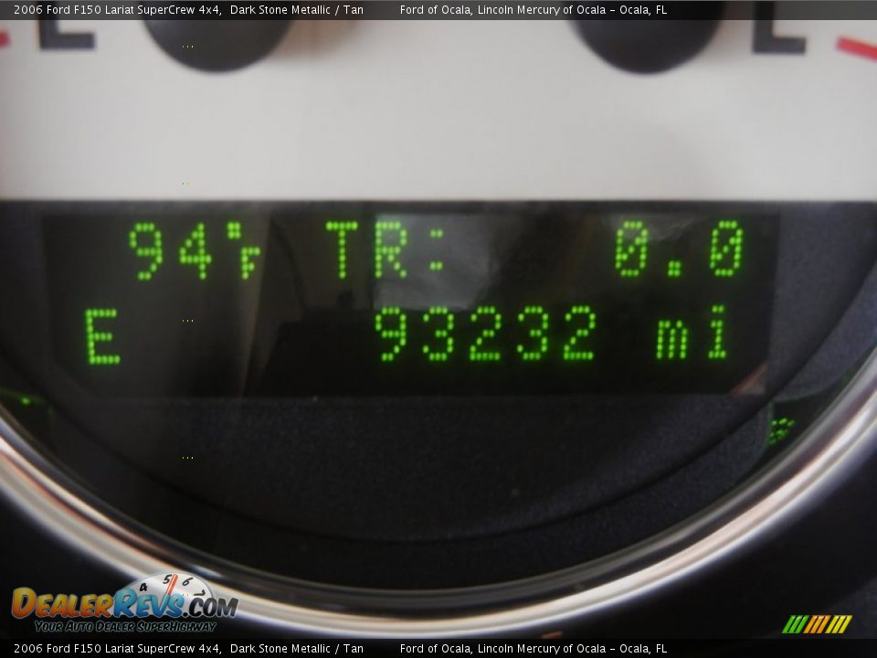 2006 Ford F150 Lariat SuperCrew 4x4 Dark Stone Metallic / Tan Photo #27