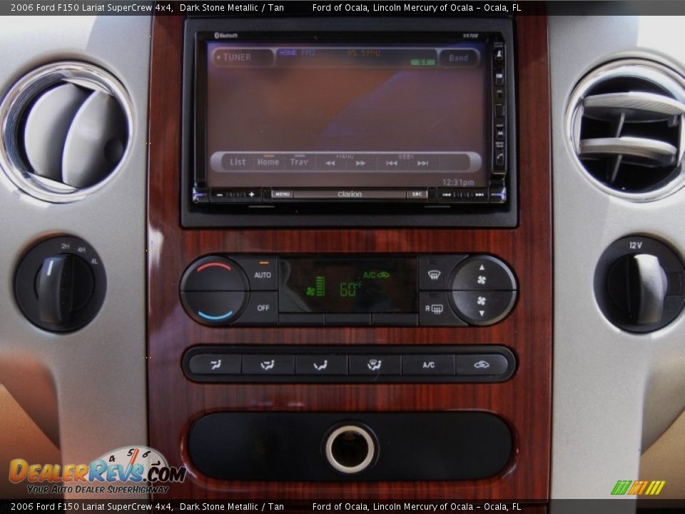 2006 Ford F150 Lariat SuperCrew 4x4 Dark Stone Metallic / Tan Photo #28