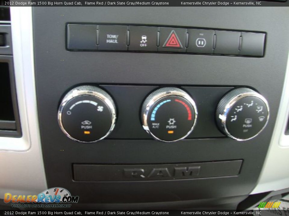 Controls of 2012 Dodge Ram 1500 Big Horn Quad Cab Photo #21