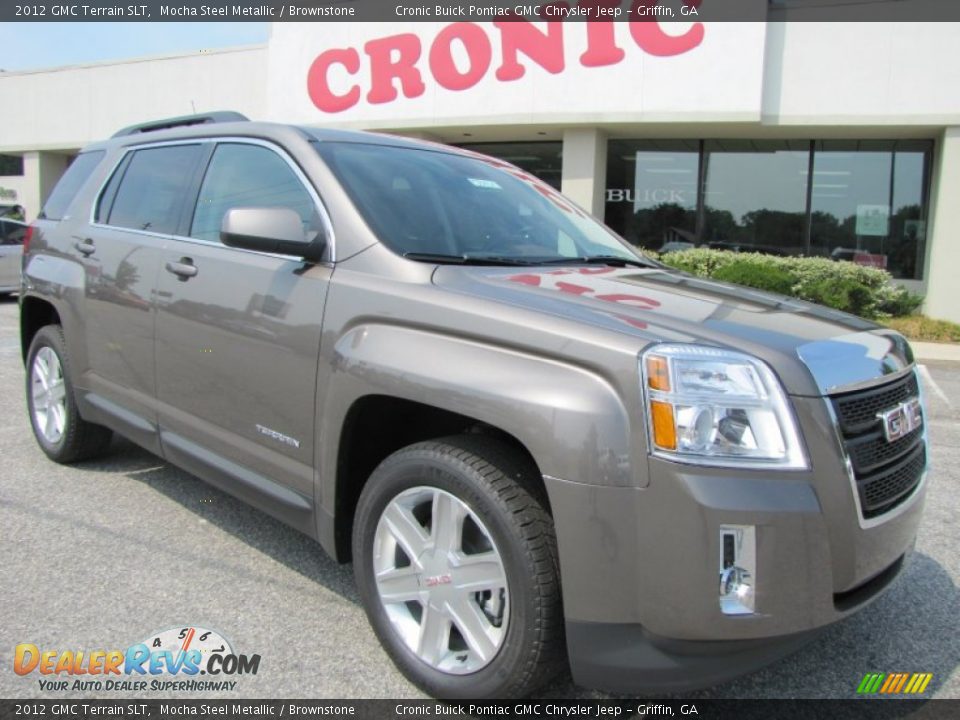 2012 GMC Terrain SLT Mocha Steel Metallic / Brownstone Photo #1