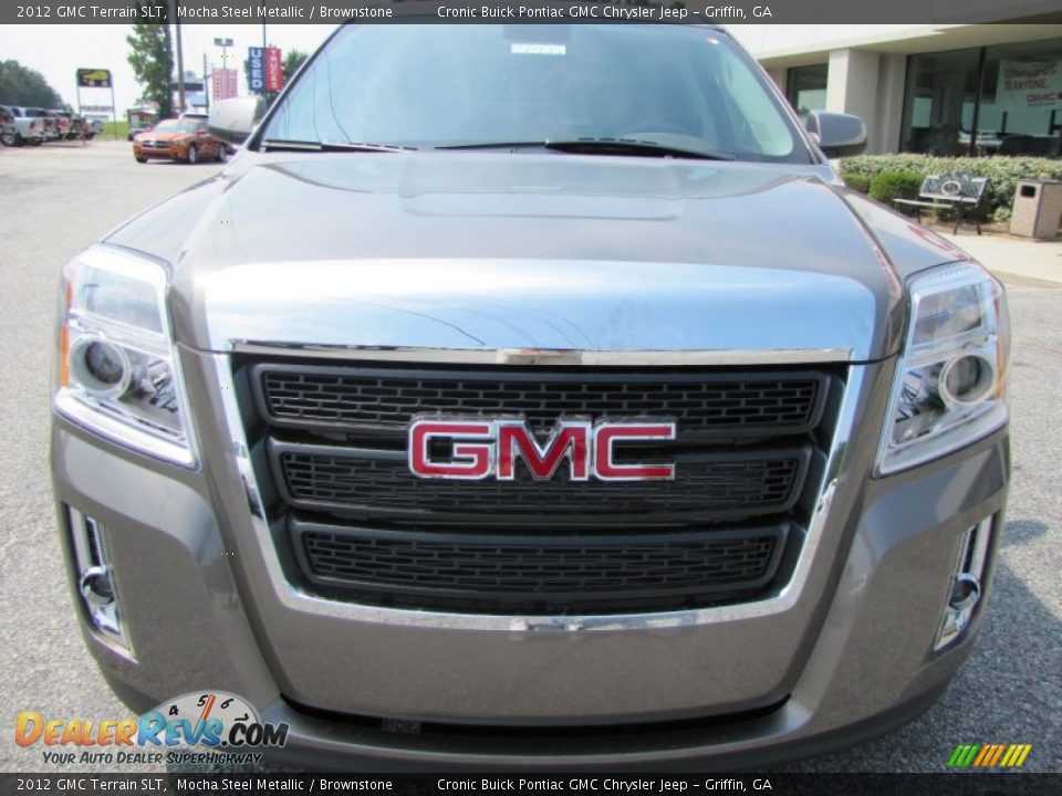 2012 GMC Terrain SLT Mocha Steel Metallic / Brownstone Photo #2