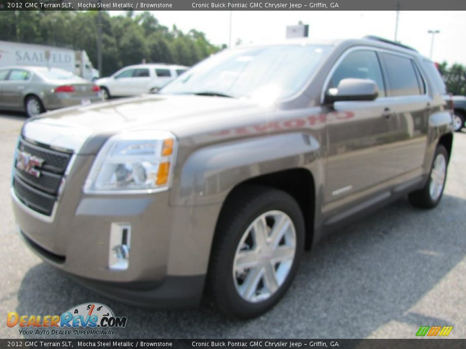 2012 GMC Terrain SLT Mocha Steel Metallic / Brownstone Photo #3