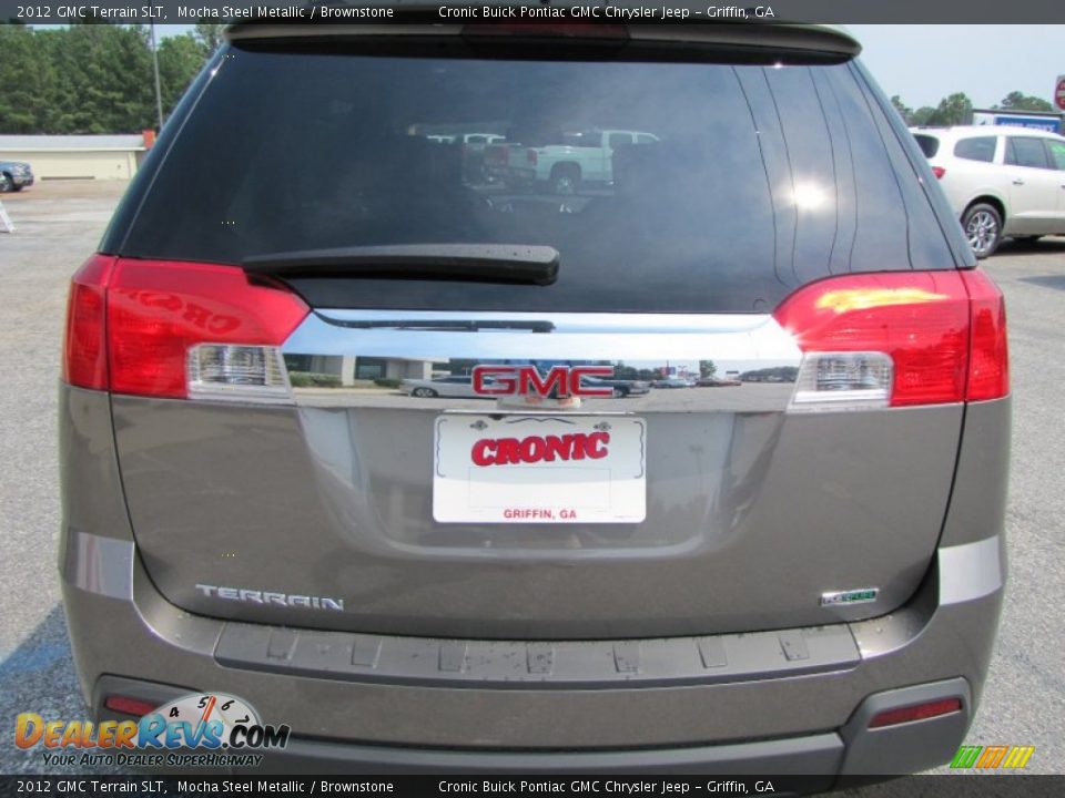 2012 GMC Terrain SLT Mocha Steel Metallic / Brownstone Photo #6