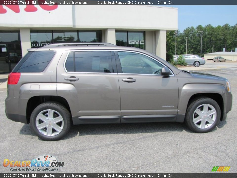 2012 GMC Terrain SLT Mocha Steel Metallic / Brownstone Photo #8