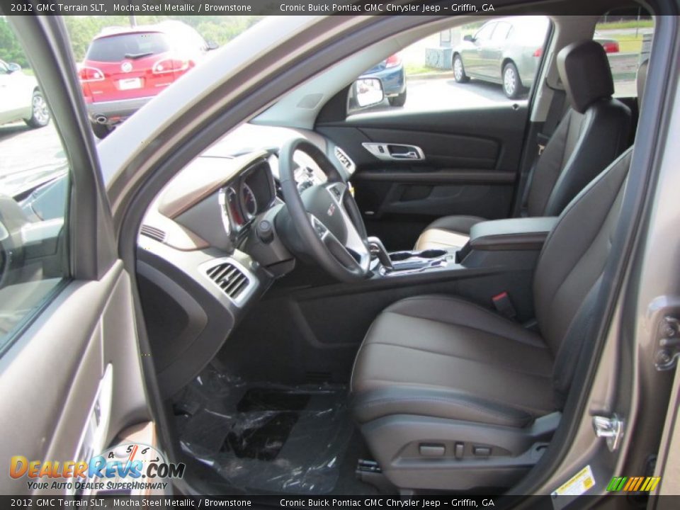 Brownstone Interior - 2012 GMC Terrain SLT Photo #10