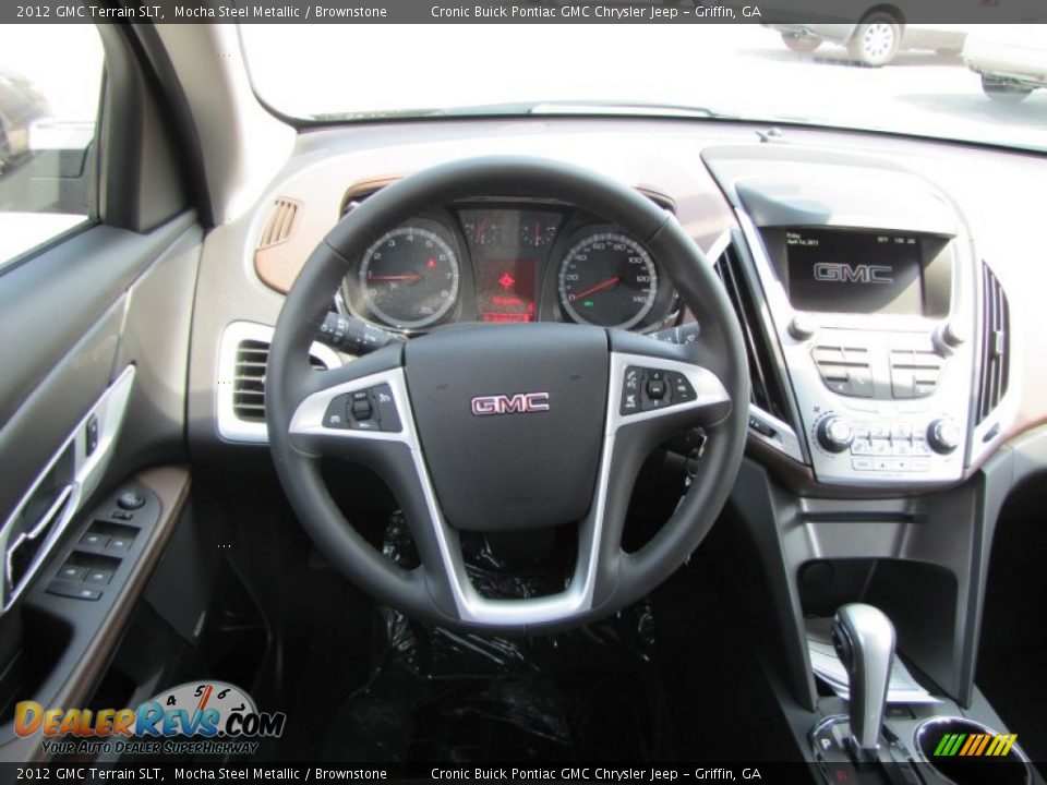 2012 GMC Terrain SLT Mocha Steel Metallic / Brownstone Photo #17