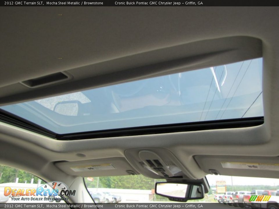 2012 GMC Terrain SLT Mocha Steel Metallic / Brownstone Photo #18