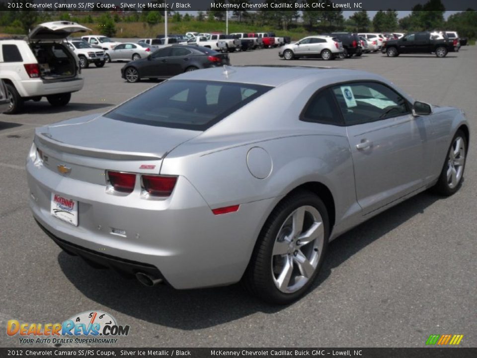2012 Chevrolet Camaro SS/RS Coupe Silver Ice Metallic / Black Photo #4