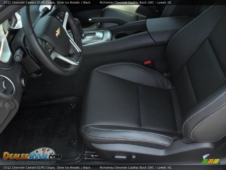 2012 Chevrolet Camaro SS/RS Coupe Silver Ice Metallic / Black Photo #7