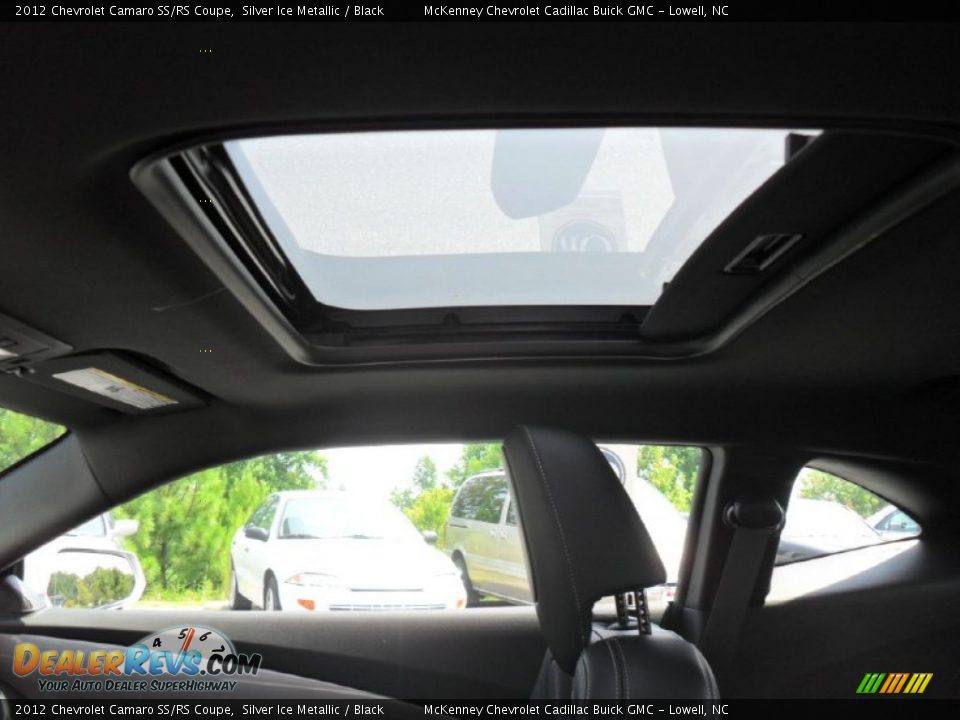 2012 Chevrolet Camaro SS/RS Coupe Silver Ice Metallic / Black Photo #10