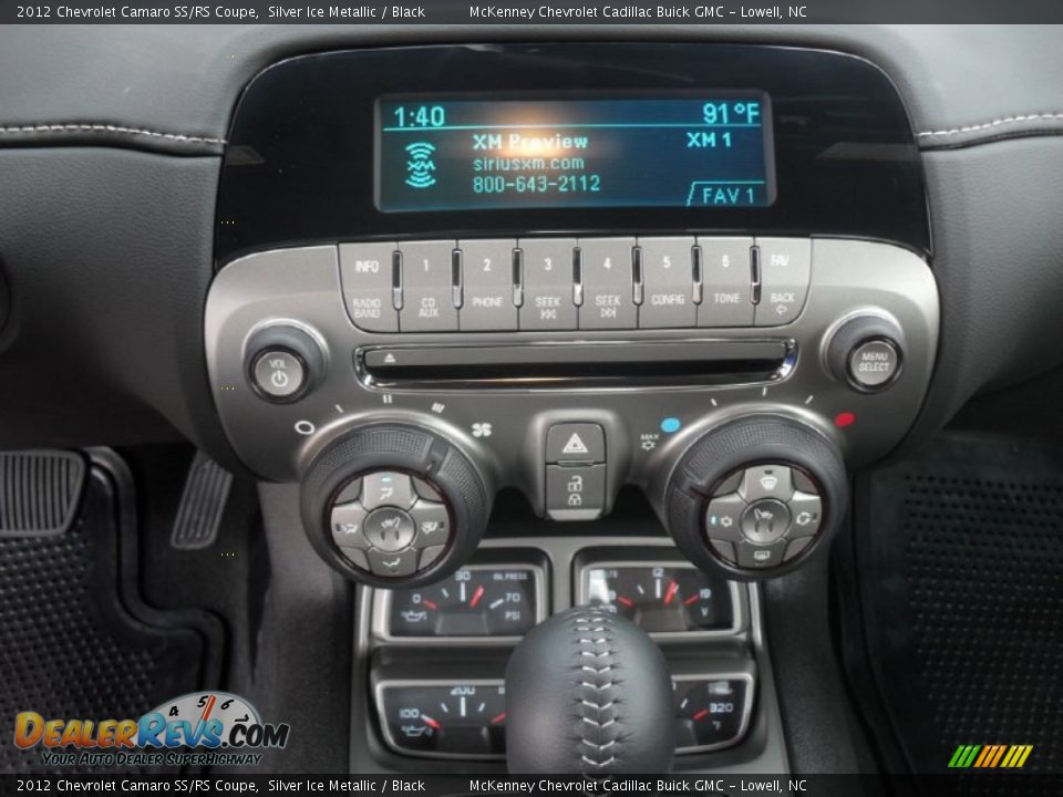 Audio System of 2012 Chevrolet Camaro SS/RS Coupe Photo #14