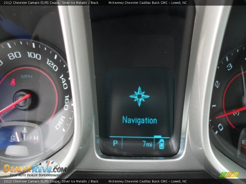 2012 Chevrolet Camaro SS/RS Coupe Silver Ice Metallic / Black Photo #17