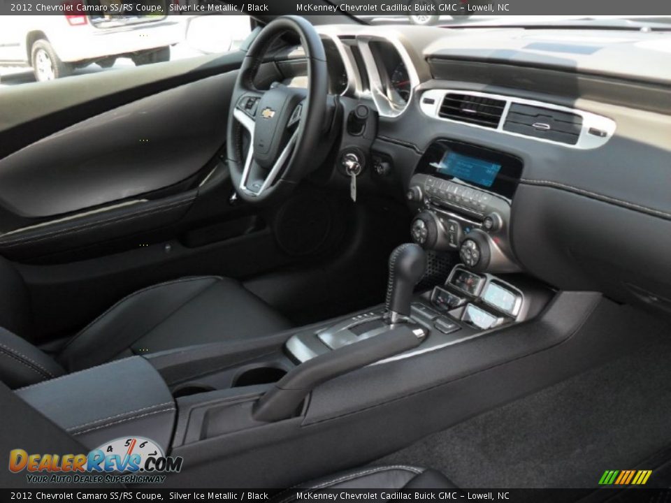 2012 Chevrolet Camaro SS/RS Coupe Silver Ice Metallic / Black Photo #21