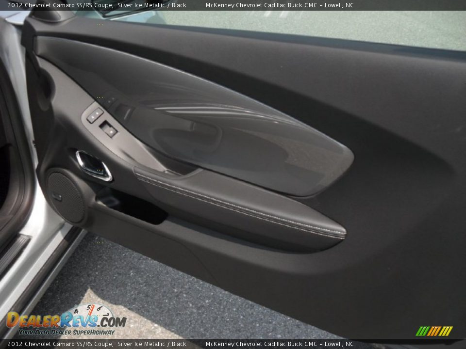 2012 Chevrolet Camaro SS/RS Coupe Silver Ice Metallic / Black Photo #22