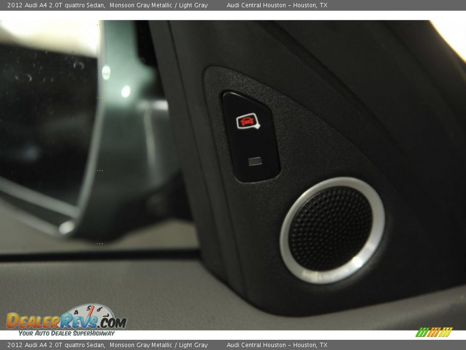 2012 Audi A4 2.0T quattro Sedan Monsoon Gray Metallic / Light Gray Photo #10