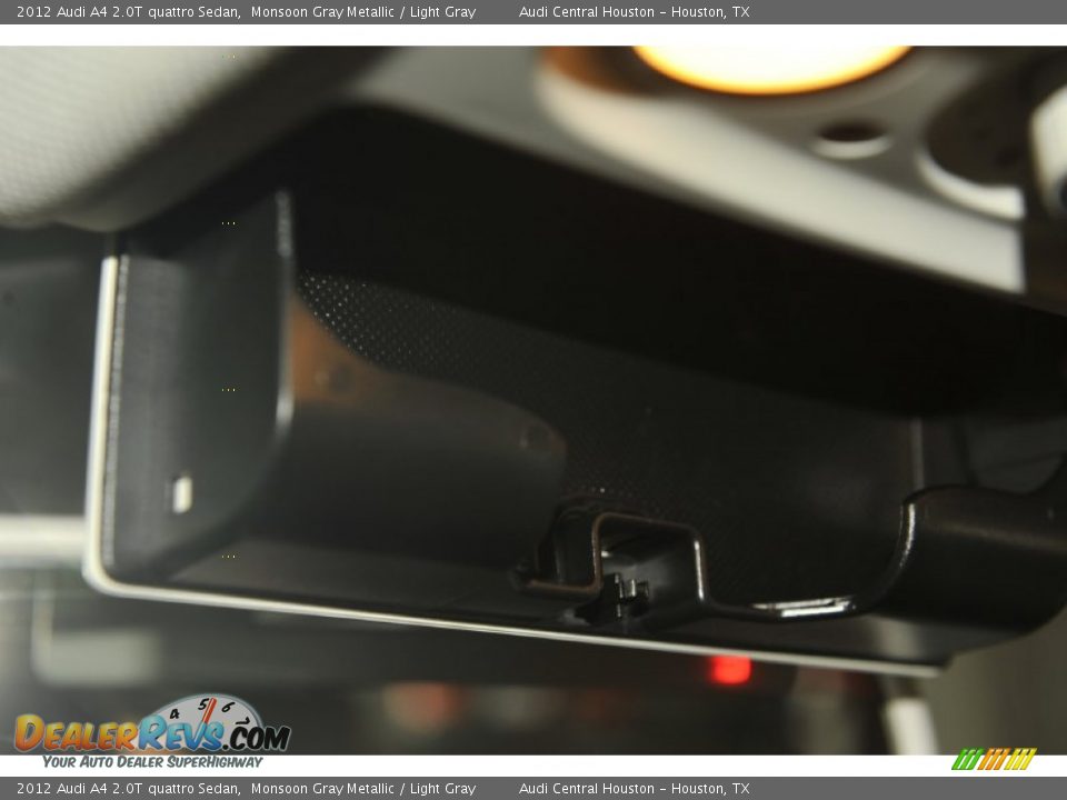 2012 Audi A4 2.0T quattro Sedan Monsoon Gray Metallic / Light Gray Photo #22