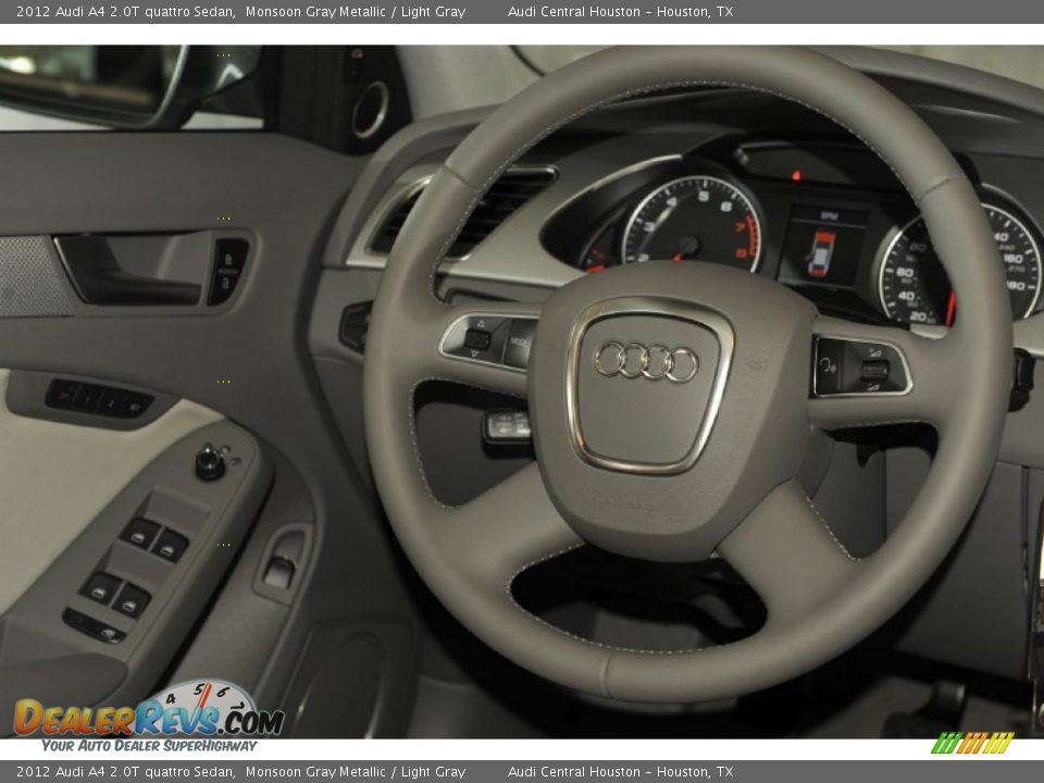 2012 Audi A4 2.0T quattro Sedan Steering Wheel Photo #35