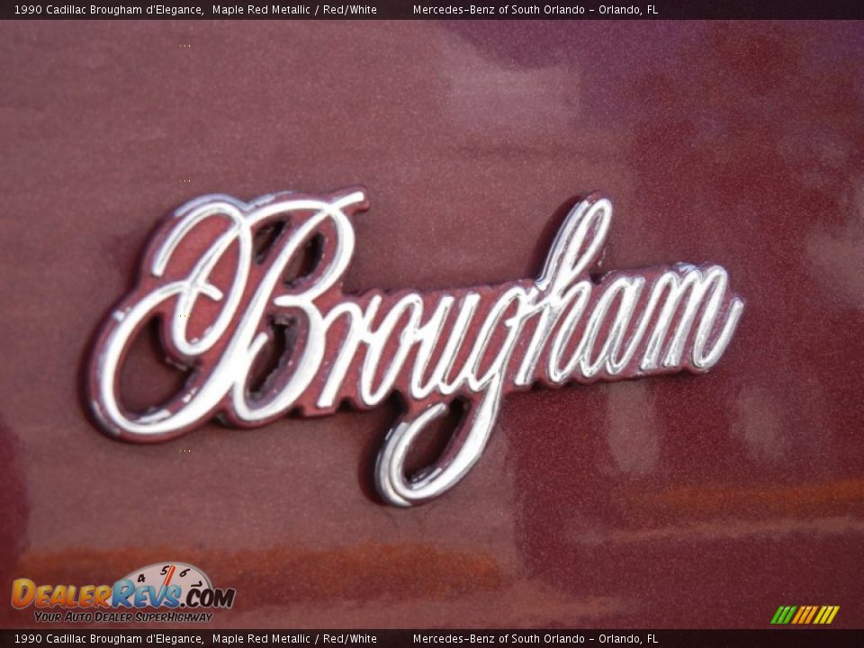 1990 Cadillac Brougham d'Elegance Logo Photo #9