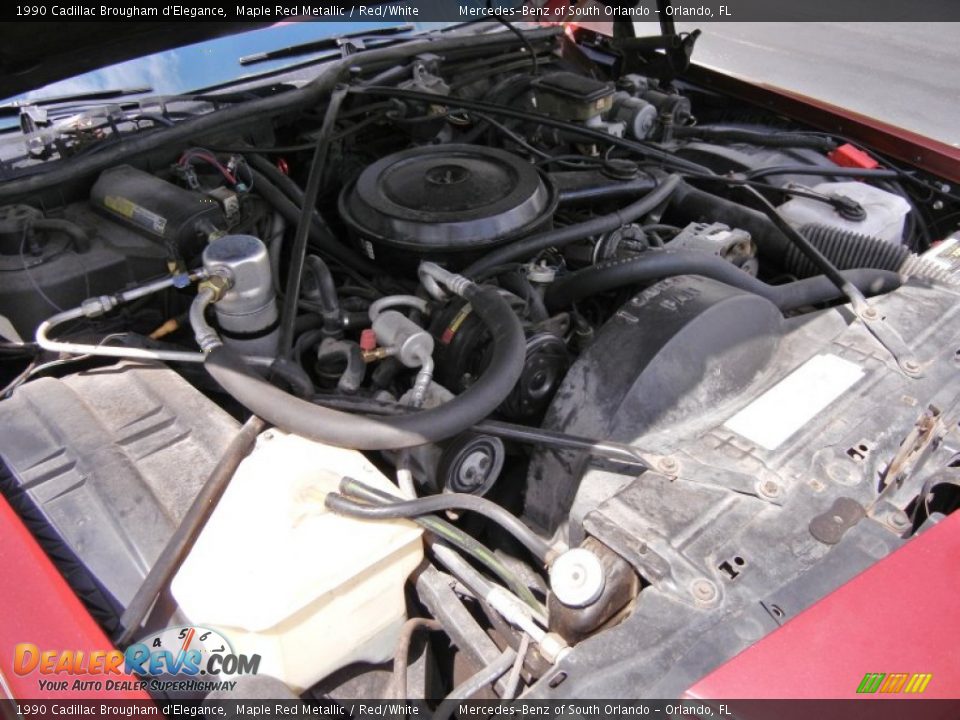 1990 Cadillac Brougham d'Elegance 5.0 Liter OHV 16-Valve V8 Engine Photo #34