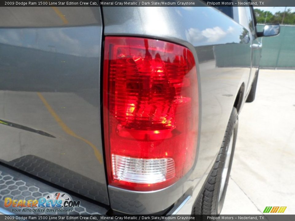 2009 Dodge Ram 1500 Lone Star Edition Crew Cab Mineral Gray Metallic / Dark Slate/Medium Graystone Photo #19