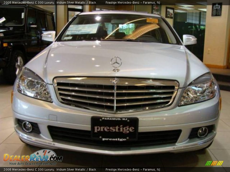 2008 Mercedes-Benz C 300 Luxury Iridium Silver Metallic / Black Photo #2